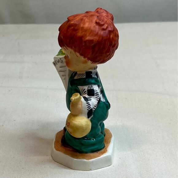 Goebel Redheads Red Head Good News Figurine W. Germany - Picture 4 of 8